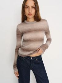 Alice Sheer Alpaca Crew at Reformation
